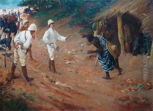 Lasoumission De Behanzin Au General Dodds by Ernest Jean Delahaye