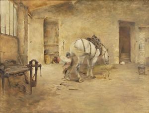 La Marechalerie by Ernest Jean Delahaye