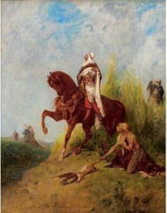 Fauconniers Arabes by Paul Delamain
