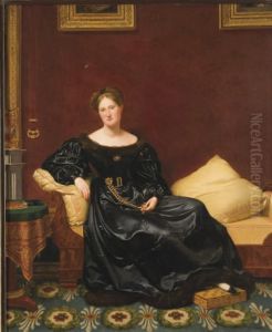 Femme Dans Un Interieur by Frederic Delanoe