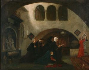 Family In Prayer by Delanoy