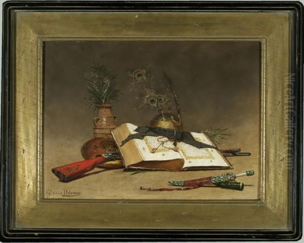 Still Life With Illuminated Manuscript - view 1