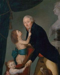 Familienbildnis by Nicolas Benjamin Delapierre