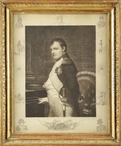 L'empereur Napoleon 1er Dans Son Bureau Des Tuileries by Paul Charles Delaroche