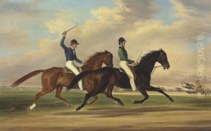 The Race Between Mac And Zachary by Henri Delattre