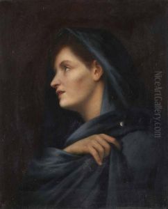 Portrait De La Vierge by Jules-Elie Delaunay