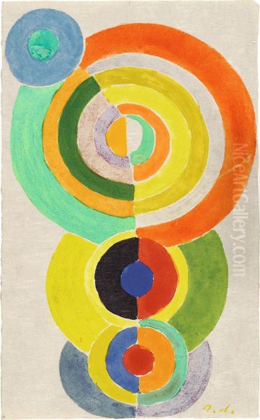 Rhythme 1 by Robert Delaunay