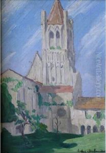 Delauzieres . Abbaye De Sablonceaux by Andre Delauzieres