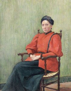 Portrait De Madame Delavallee A Constantinople