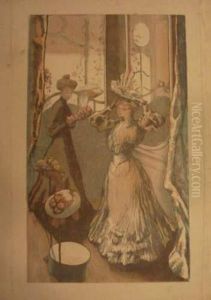 Modiste. Vers 1900.