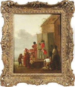 Comedians By A Village
