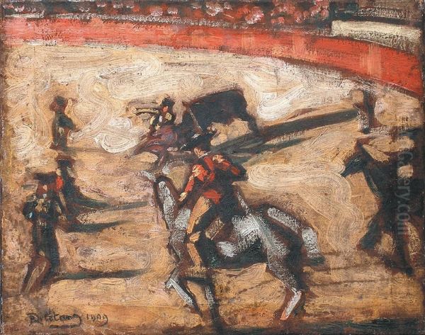 Scene De Tauromachie - view 1