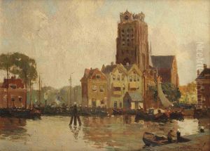 The Grote Kerk, Dordrecht by Gerarrd Delfgaauw