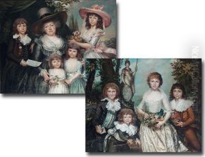 Portraits Of Madame Guyot And Her Children
