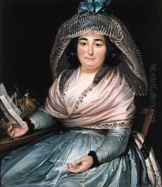 Portrait Of Adriana Johanna De Pineda - view 1