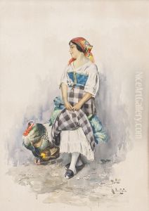 La Guardiana Dei Tacchini by Arnaldo Delisio