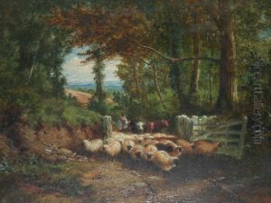 Near Chobham, Surrey by John Henry Dell