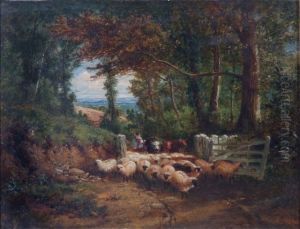 Near Chobham by John Henry Dell