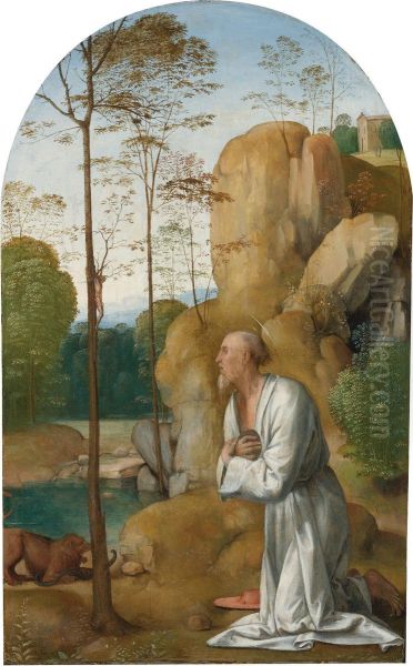 Saint Jerome In The Wilderness - view 1