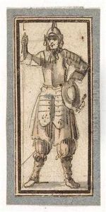 Three Studies Of Warriors In Armour