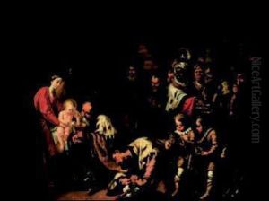 Adorazione Dei Re Magi by Johann Nepomuk della Croce