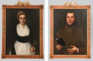 Ritratto Del Birraio Caspar Sawald E Di Sua Moglie Christina Aus Eggenfelden