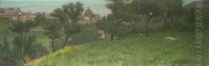 View Of Florence by Angelo Della Mura