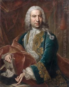 Portrait D'homme A La Lettre