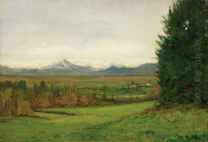 Paesaggio by Lorenzo Delleani