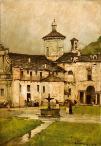 Sacro Monte Di Oropa (piedmont, Turin) by Lorenzo Delleani