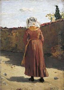 Giorno Di Festa by Lorenzo Delleani
