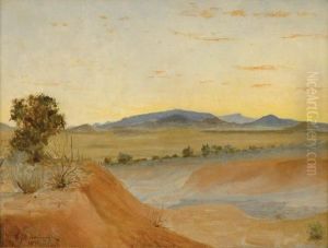 Mount Trumbull From Yellowstone Spring, Arizona by Frederick Samuel Dellenbaught