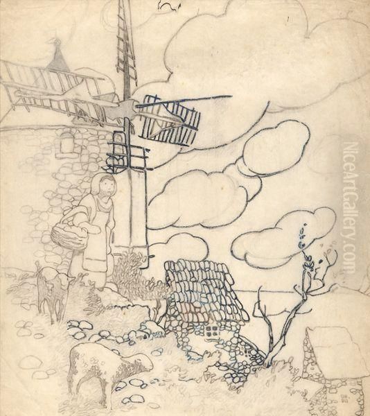 Bergere Au Moulin - view 1