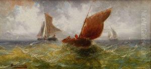 Segelschiff Und Fischerboote