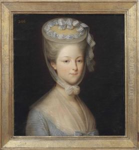 Portrait Of Princess Marie-therese-louise De Savoie-carignan