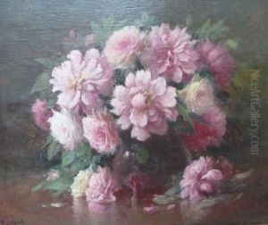 Le Bouquet De Pivoines by Hermann Delpech