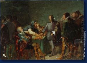 Scene Historique by Emile Delperee