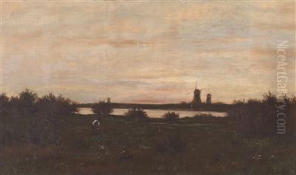 River In The Evening Light - view 1