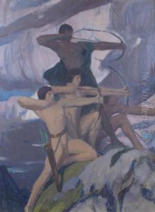 Les Archers by Gabriel Deluc