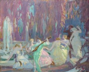 Bal Costume Au Parc by Gabriel Deluc