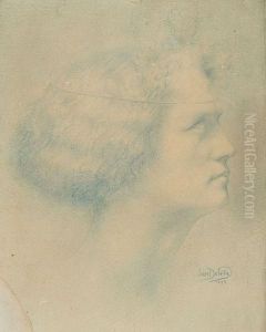Tete De Profil by Jean Delville