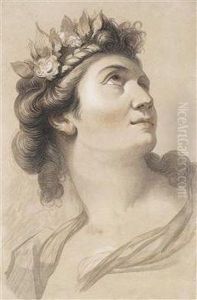 Kopfeiner Jungen Frau by Gilles/ Le Jeune Ii Demarteau