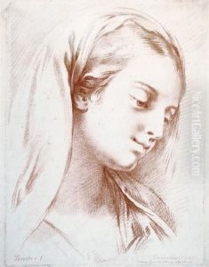 Glowa Madonny by Gilles/ Le Jeune Ii Demarteau