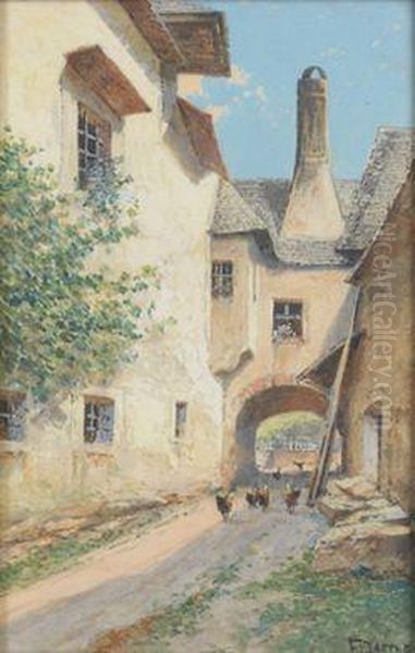 Geflugel In Einem Innenhof - view 1