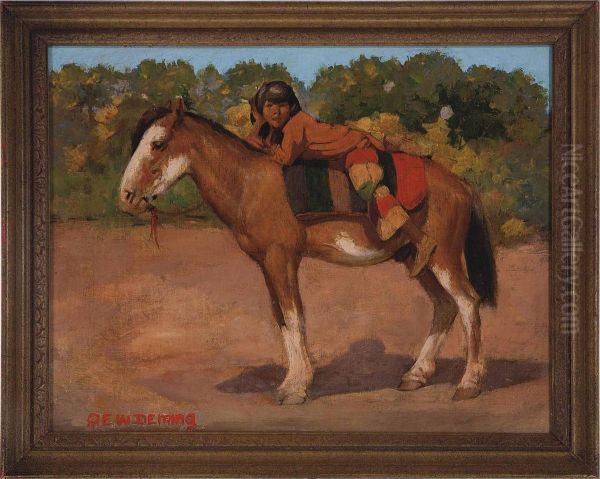 Crow Boy And His Pony - view 1
