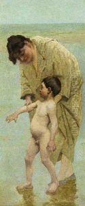 Au Bain by Virginie Demont-Breton