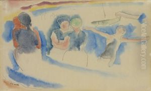 Bathing Beach by Charles Demuth