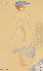 Blue Hat by Charles Demuth