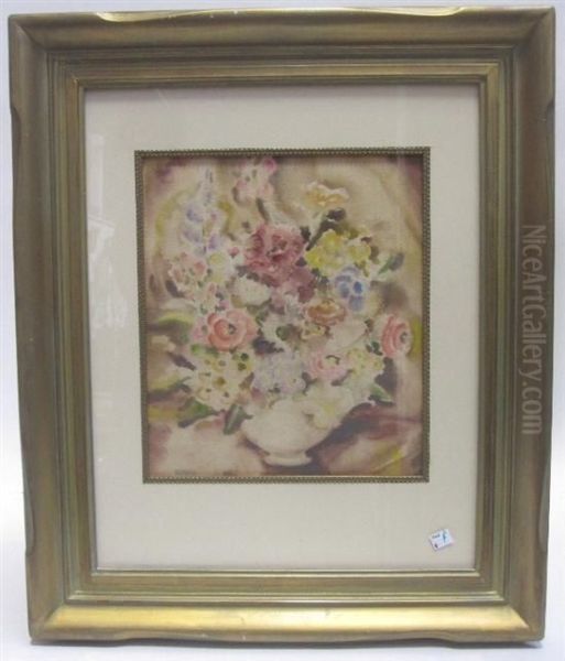 Still Life With Vase Of Flowers - view 1