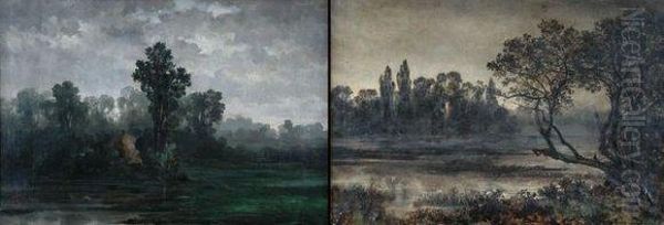 Paar Boslandschappen - view 1